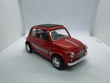 Kinsmart Fiat 500 Red Pullback