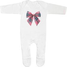 'Scottish Tartan Bow' Baby
