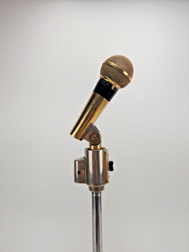 Vintage shure pe566 - vintage, gold