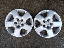 2 x 16" Vauxhall Astra Zafira Vectra Wheel Trims Hub Caps....wk34