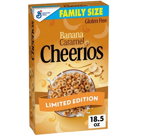 Cheerios banana caramel - cheerios,