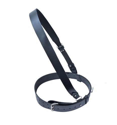 Sam browne belt - belt, genuine