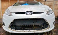 FORD FIESTA MK7 COMPLETE FRONT END IN WHITE 2011 1.4 TITANUIM BUMPER BONNET WING