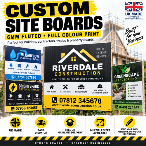 Custom site boards builders - custom,