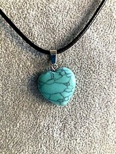 Quartz Heart Necklace Reiki