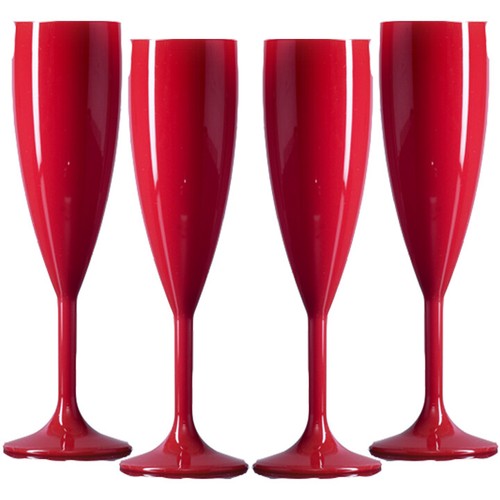 Red polycarbonate champagne - polycarbonate,