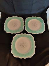 Set X 3 Vintage Wedgwood WESTOVER Pattern Square Side Plates 21.5cm