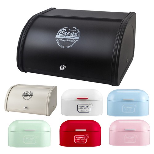 Large roll top metal bread - large,