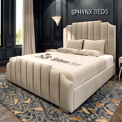 Ottoman storage art deco bed - storage,