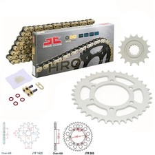 Tsr125 chain and sprocket kit - and,
