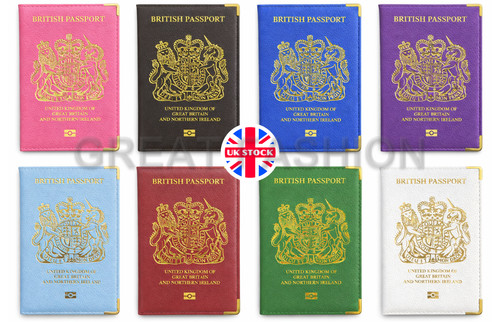 British passport cover - passport,