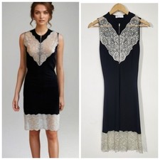 Sandro Paris Lace Panel Zip