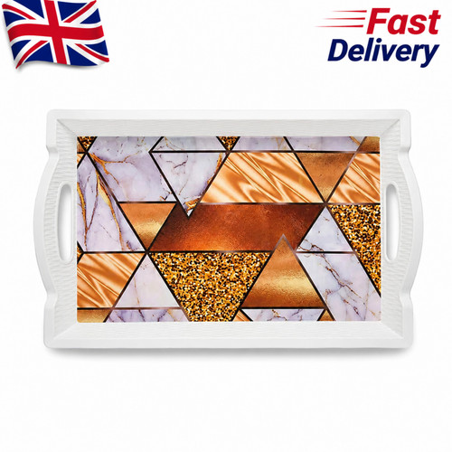 Serving tray with handles - tray,