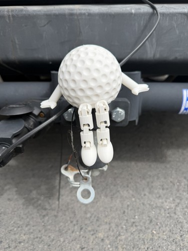 Golf ball tow cover - golf,