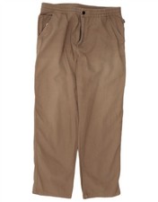 VANS Mens Straight Cargo Trousers Large W34 L30 Beige Cotton AE17