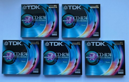 Tdk recordable cds 8x - tdk,