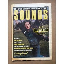 SIMPLE MINDS SOUNDS MAGAZINE