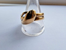 Vintage 9ct Gold snake ring