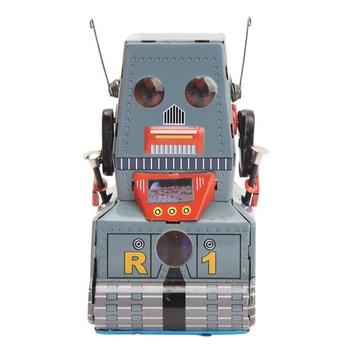 Wind robot toy tinplate - toy,