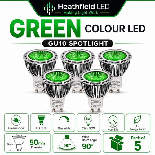 Heathfield led green - heathfield, gu10