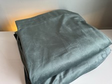 A Pair Of Jysk Austria Extra Long,300cm, Smokey Green Pencil Pleat Curtains