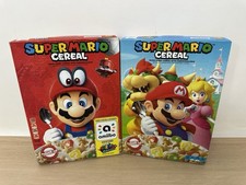 Super Mario Cereal Lot Of 2 -