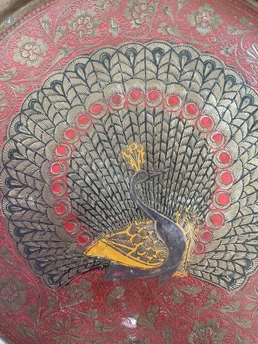Vintage large indian - vintage, decorated