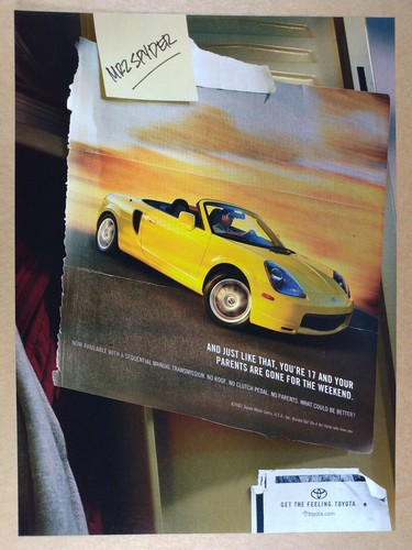 2002 toyota mr2 spyder - toyota,
