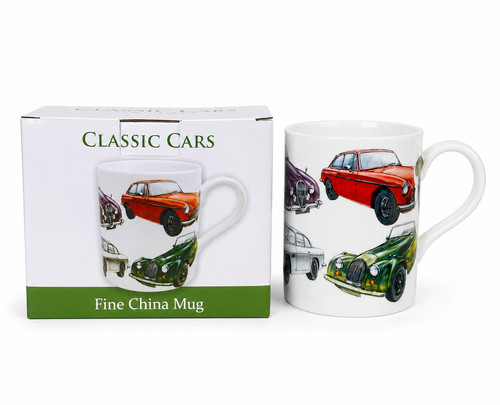 Classic cars coffee - cars, mug