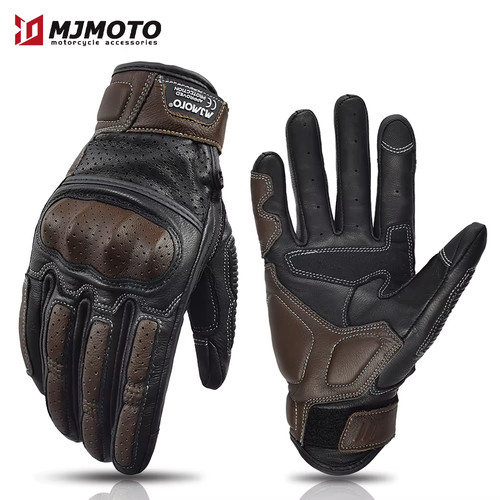 Vintage leather motorcycle - vintage,
