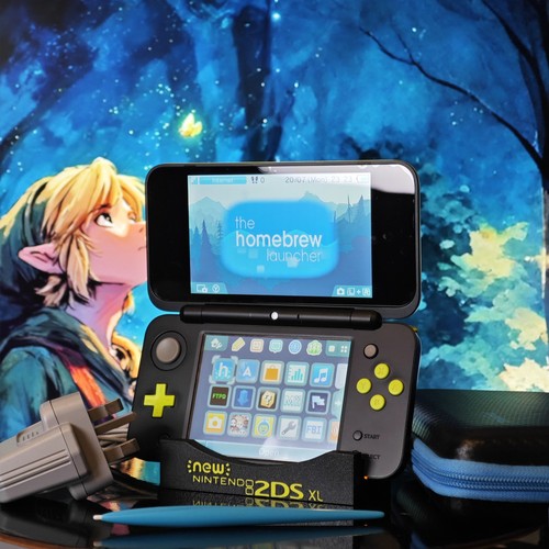 Nintendo 2ds black and - xl,