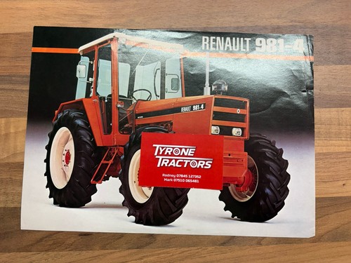 Renault 981 tractor - renault,