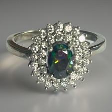 Sterling Silver Mystic Topaz