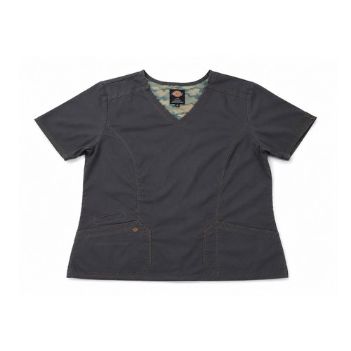 Dickies women scrub top - scrub, size