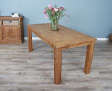 2m Reclaimed Teak Taplock Indoor Dining Table