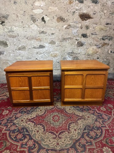 Nathan squares teak bedside - nathan,