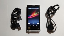 Sony Walkman NW-ZX1 128GB Silver High Resolution Portable MP3 Video player USED