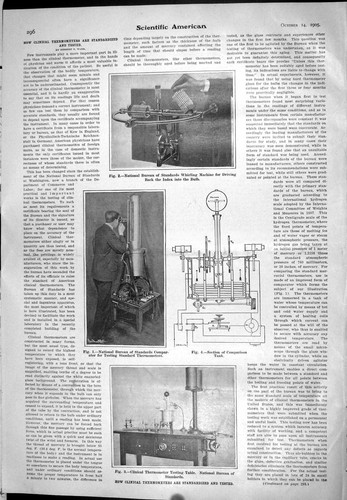 Old 1905 clinical thermometer - clinical,