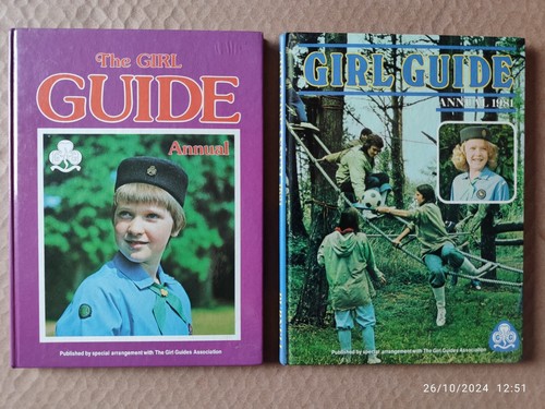 The girl guide annuals - girl,
