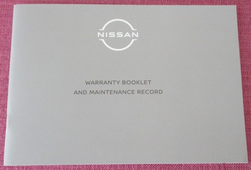 Nissan service book - nissan,