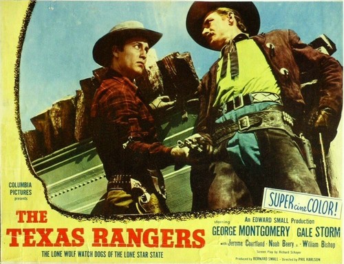The texas rangers starring - the,