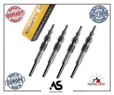 4X Glow Plugs For Renault Clio