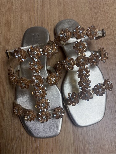 Carvela organza gold blingy - organza,