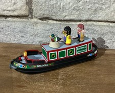 Rosie & Jim Canal Narrowboat Barge Boat Playset With All Figures - Rare Vintage