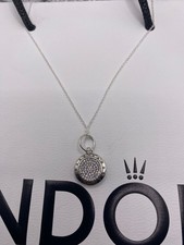 ALE S925 Genuine Silver Pandora signture Pendant Necklace Gift