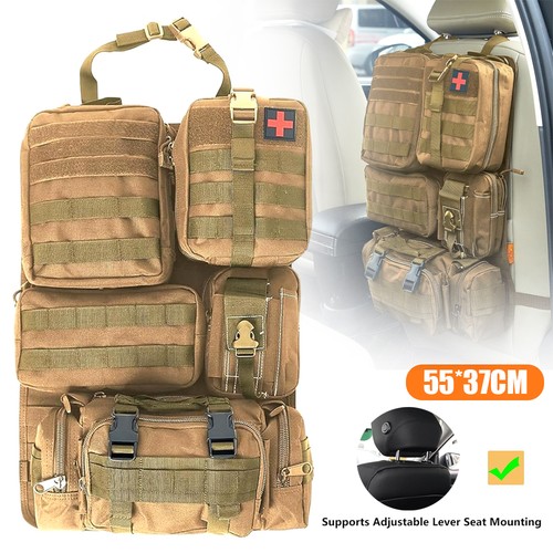Seat back organizer packet - back,