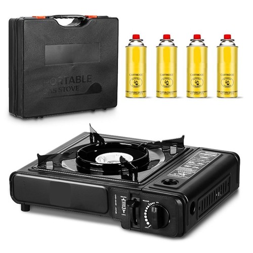 Portable single burner camping - single,