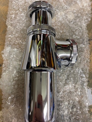 Chrome finish - 1/4",