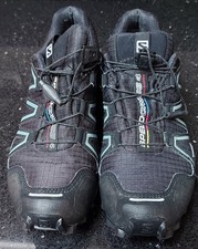 Salomon Speedcross 4 GTX Black Women's Trail Running Shoes Size UK 6 Quicklace
