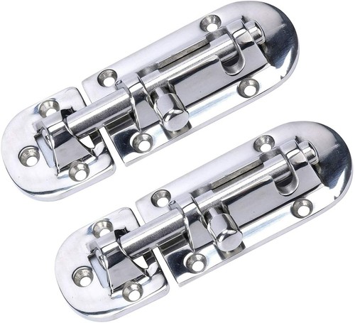 Stainless steel 4 hasp - 2x, 5-1/4"